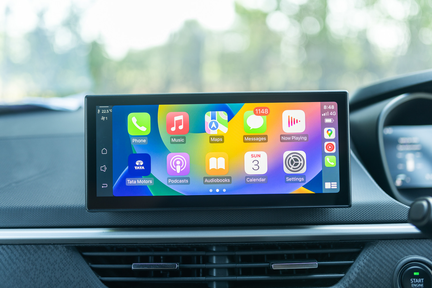 Tata Nexon Facelift Touchscreen