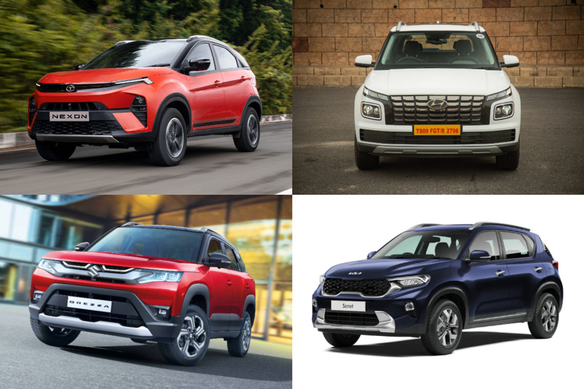 Tata Nexon facelift vs rivals
