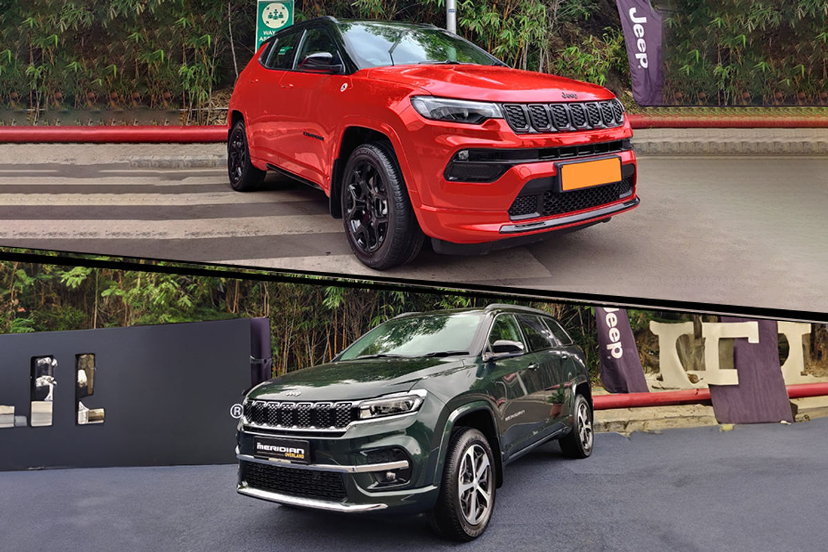Jeep Compass Black Shark and Meridian Overland