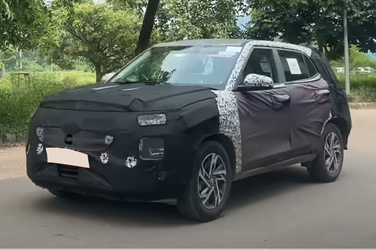 2024 Hyundai Creta Facelift Spied 2024 Hyundai Creta Facelift Spied