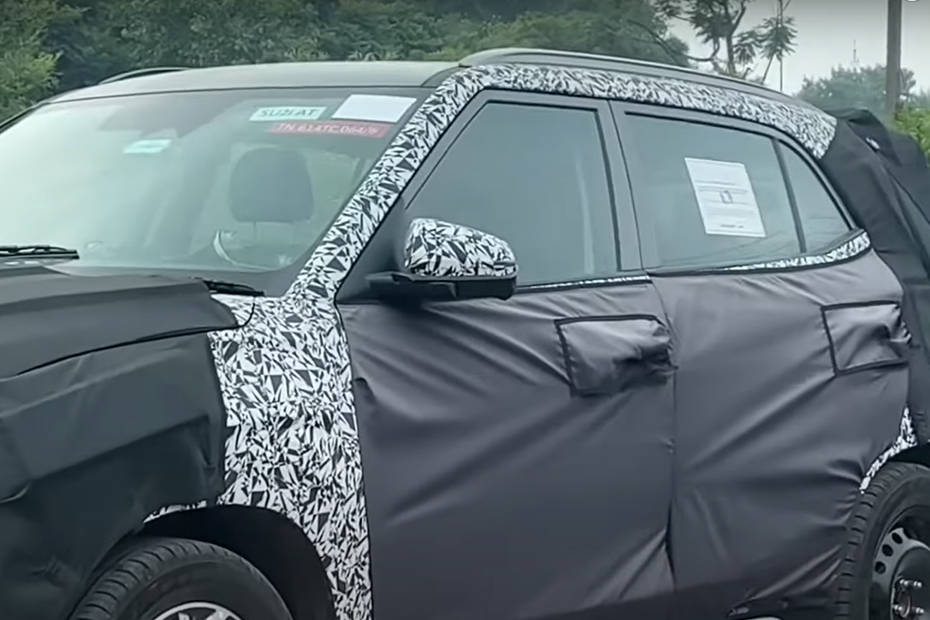 2024 Hyundai Creta Spied Again Under Disguise, Gets A Host Of New ...