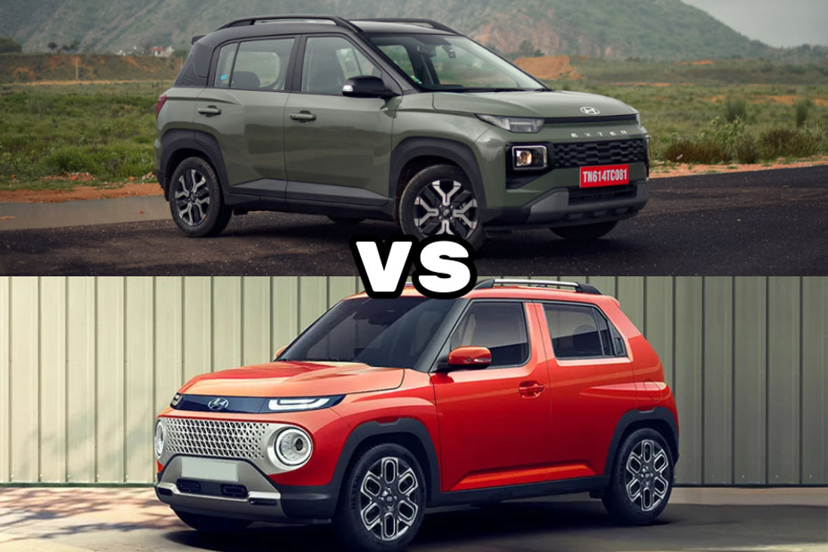 Hyundai Exter vs Hyundai Casper