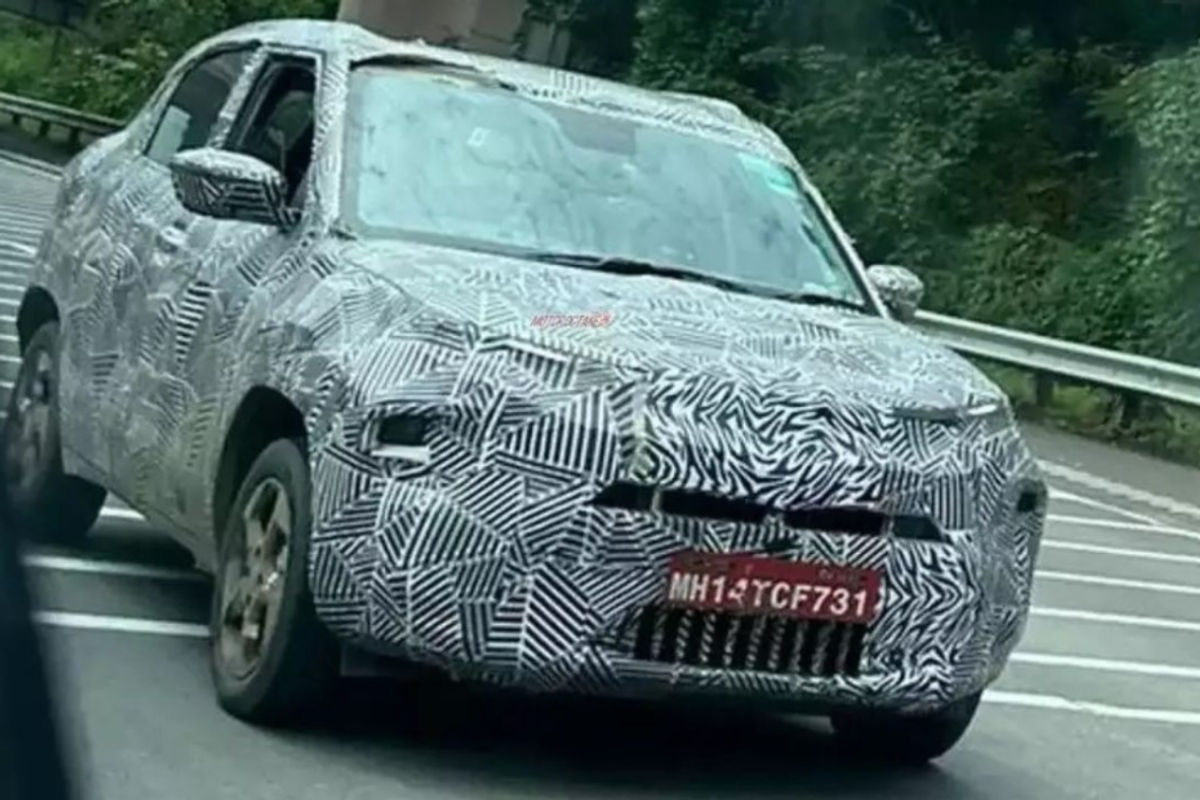 Tata Punch EV Spied