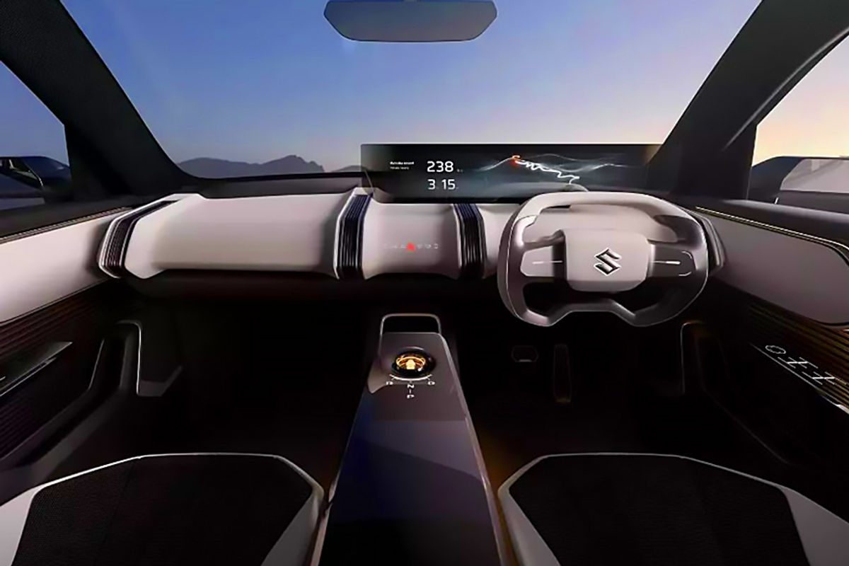 Maruti Suzuki eVX concept interior Maruti Suzuki eVX concept interior