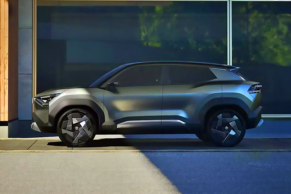 Maruti Suzuki eVX concept side Maruti Suzuki eVX concept side
