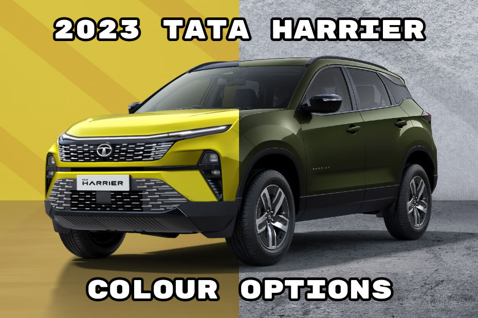 2023 Tata Harrier Colour Options
