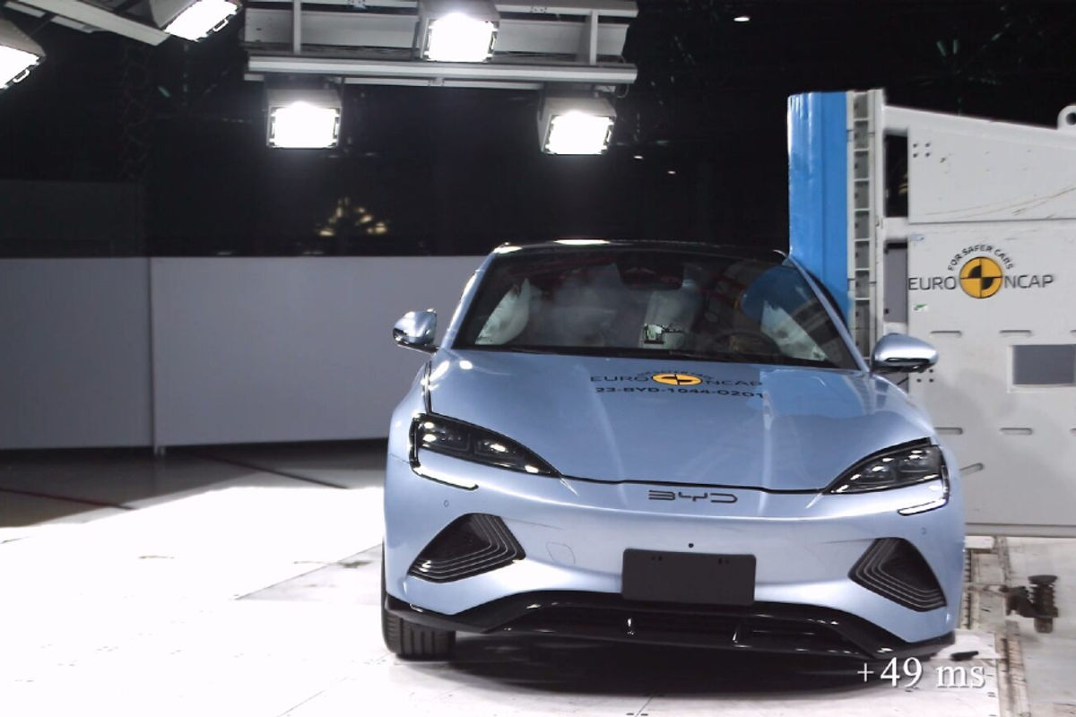 BYD Seal at Euro NCAP
