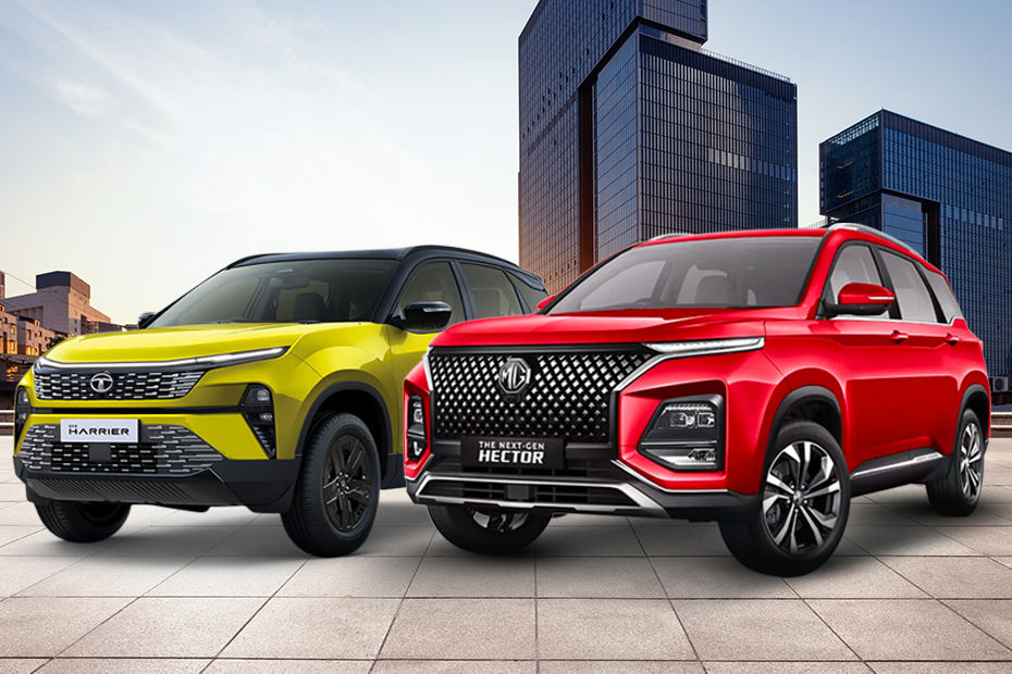Tata Harrier and MG Hector