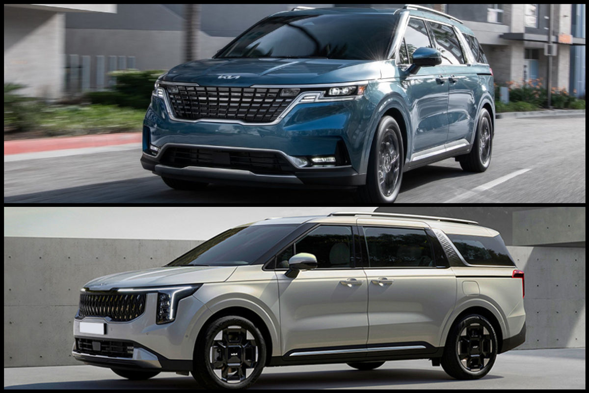 Kia Carnival old vs new Kia Carnival old vs new