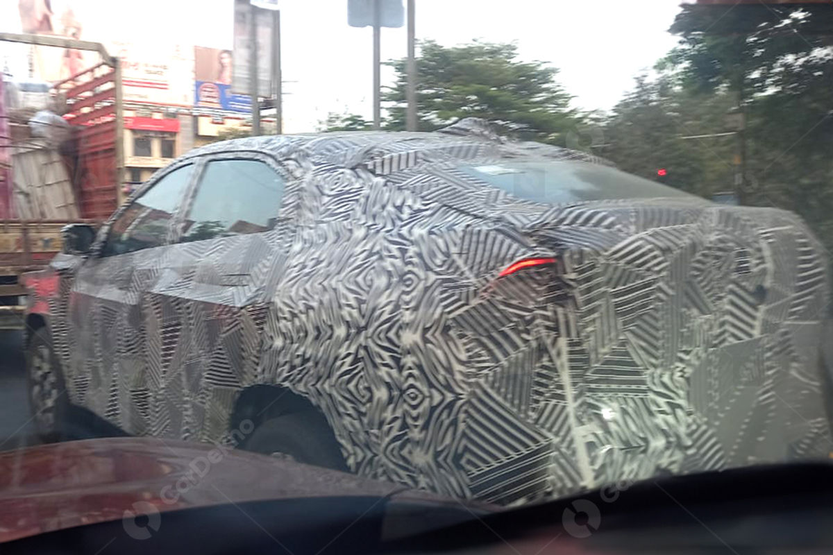 Tata Curvv spied Tata Curvv spied