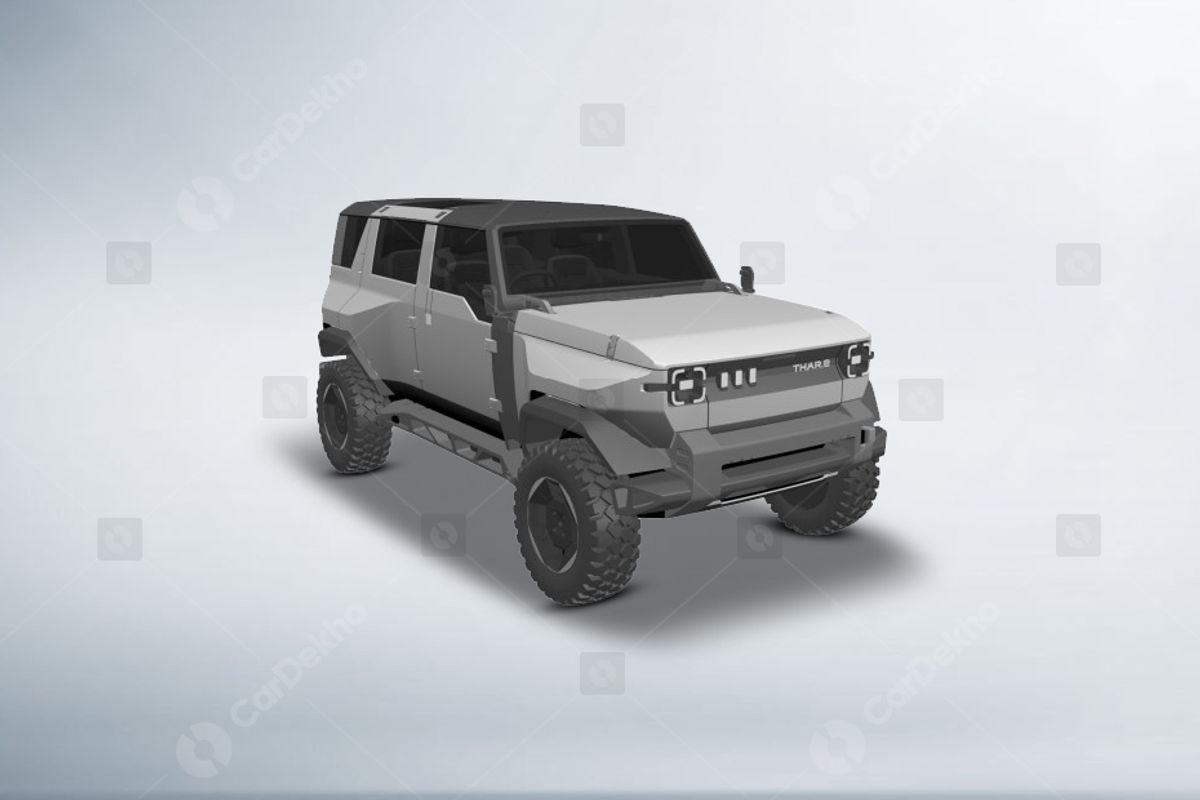 Mahindra Thar EV patent image