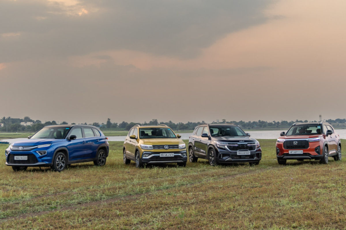 Kia Seltos, Honda Elevate, Toyota Hyryder, Volswagen Taigun: Boot Space Comparison