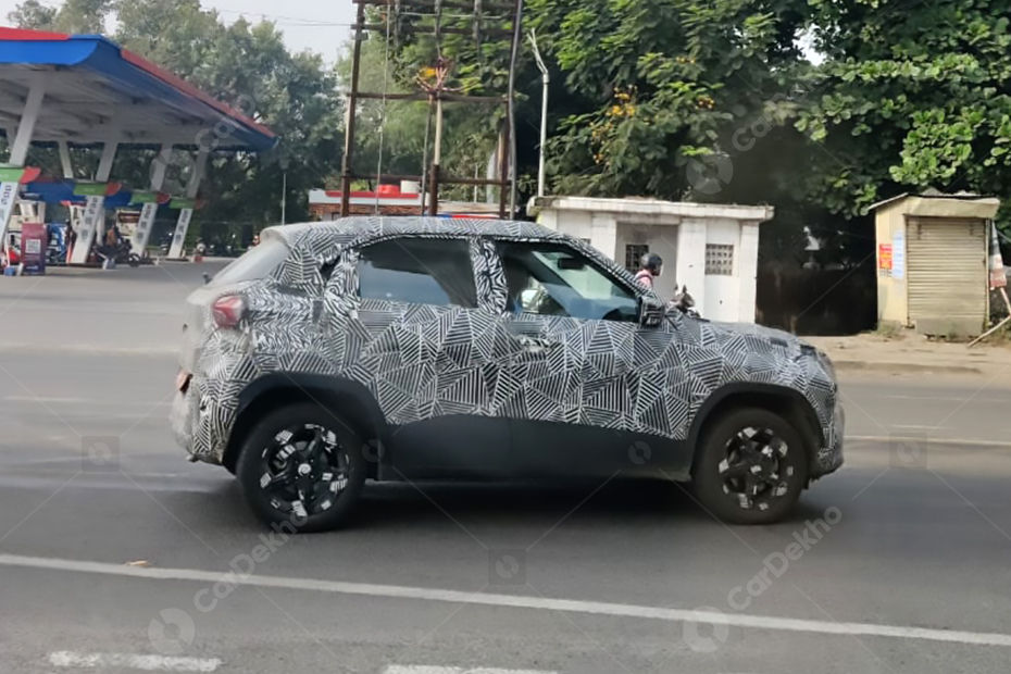 Tata Punch EV Spied