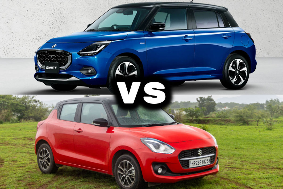 2024 Suzuki Swift vs Current Maruti Swift 2024 Suzuki Swift vs Current Maruti Swift