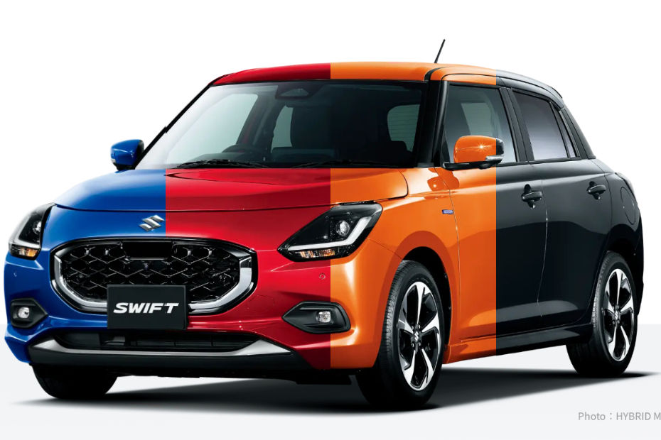 2024 Suzuki Swift Colours