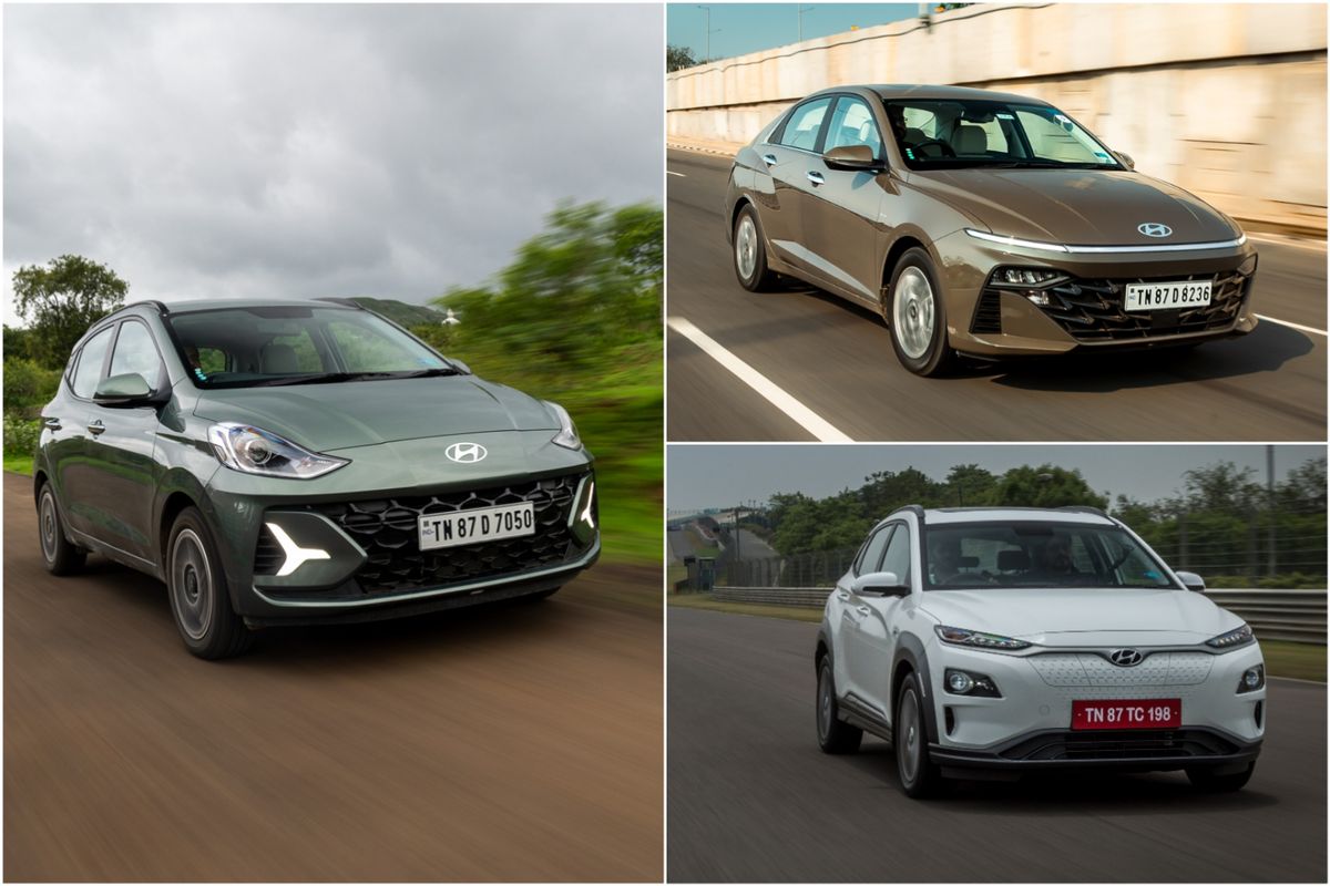 Hyundai Gi10 Nios, Verna, Kona