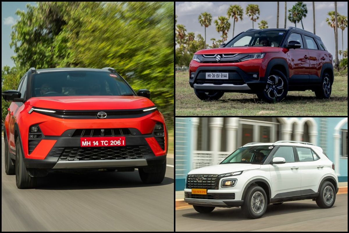 Tata Nexon, Maruti Brezza, Hyundai Venue Tata Nexon, Maruti Brezza, Hyundai Venue
