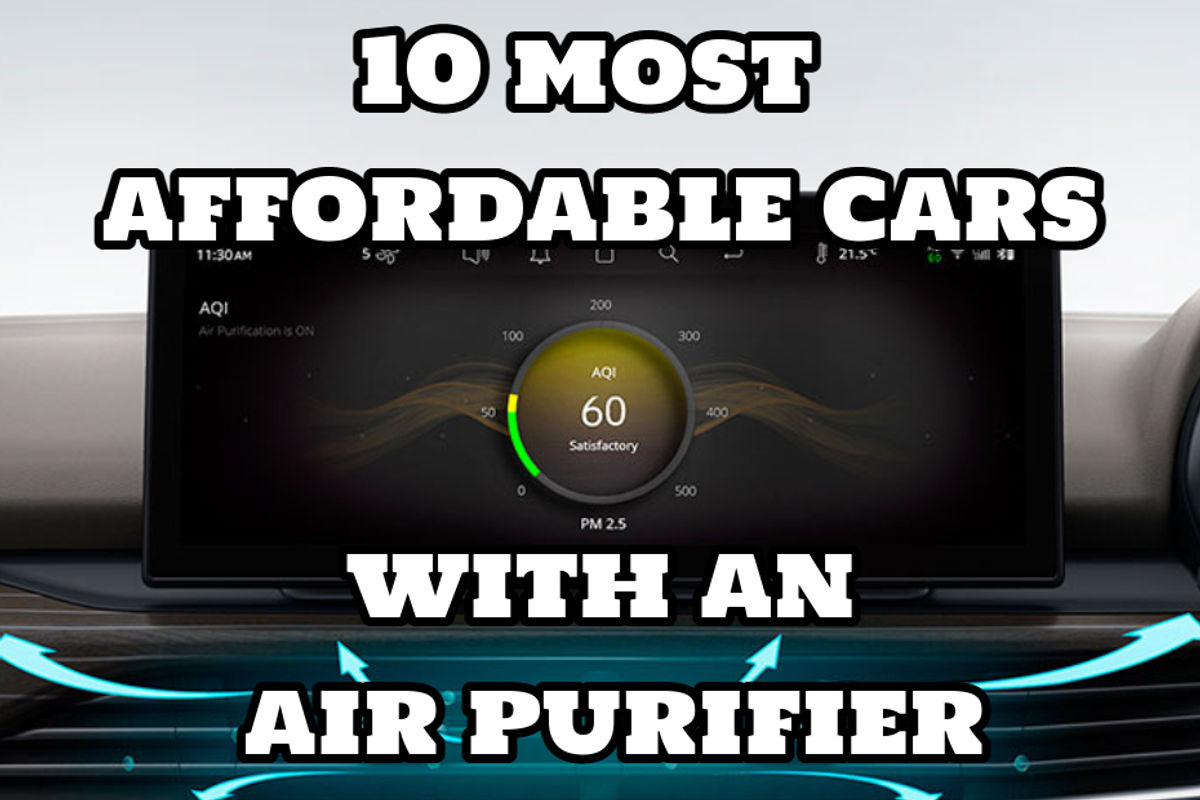 10 Most Affordable Cars With An Air Purifier 10 Most Affordable Cars With An Air Purifier