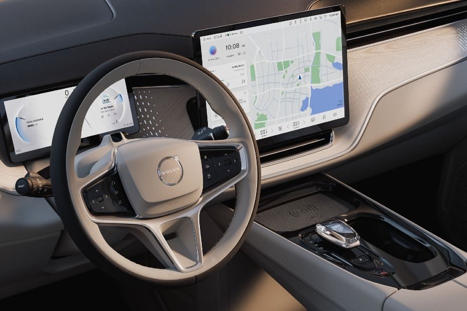 Volvo EM90 dashboard