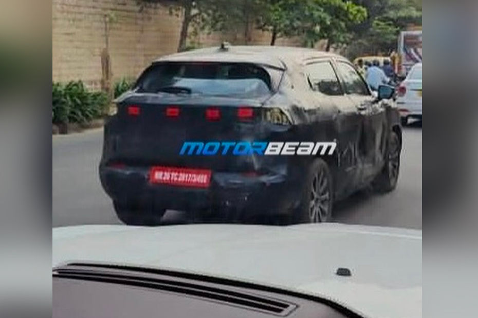 Maruti Suzuki eVX spied Maruti Suzuki eVX spied