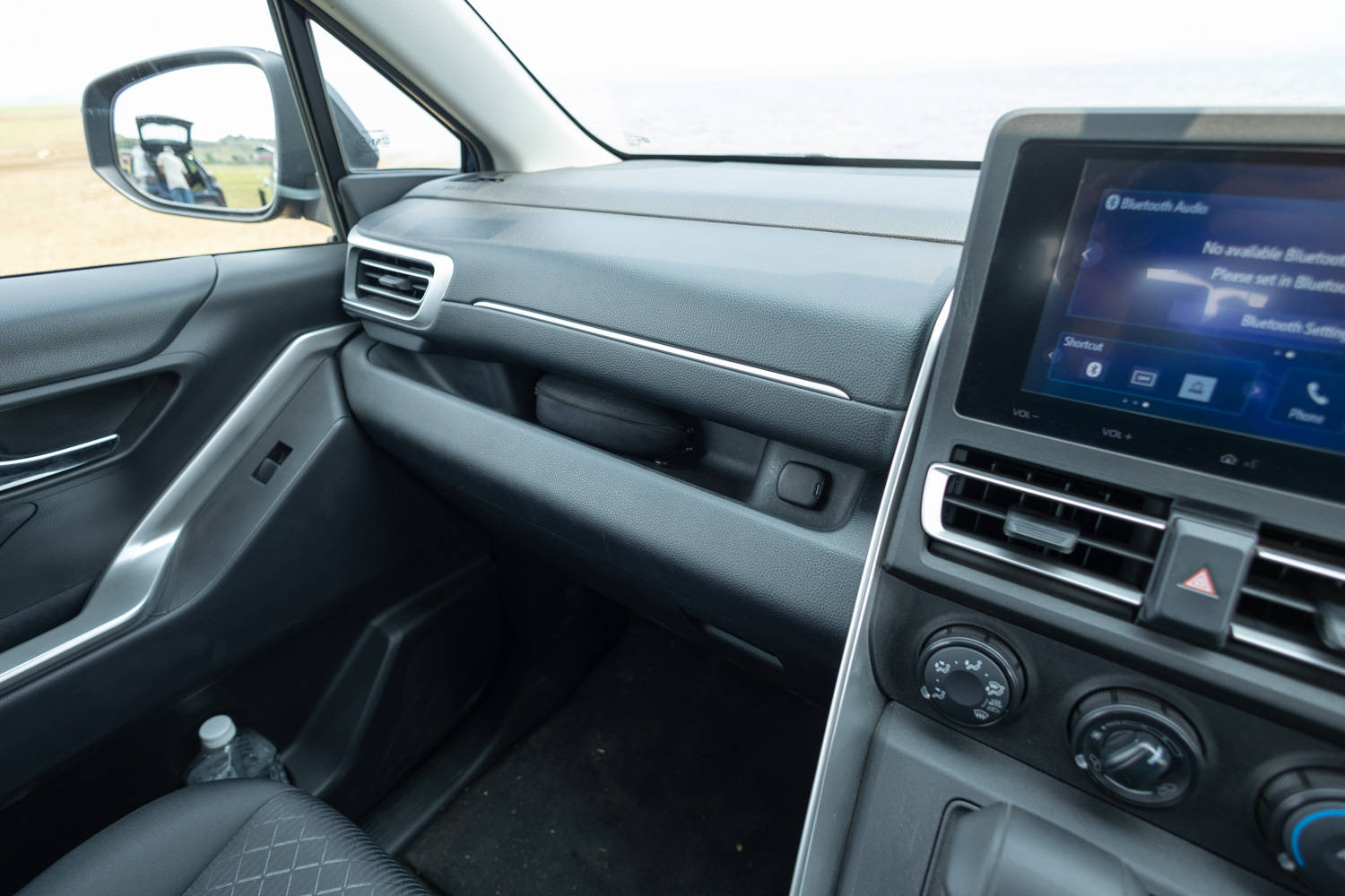 Toyota Innova Hycross storage area on the dashboard