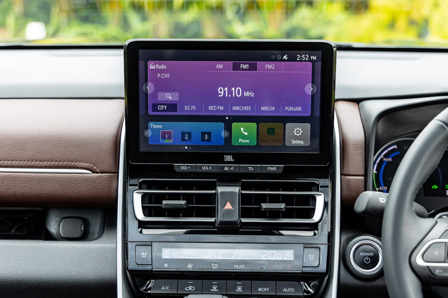 Toyota Innova Hycross hybrid 10-inch touchscreen