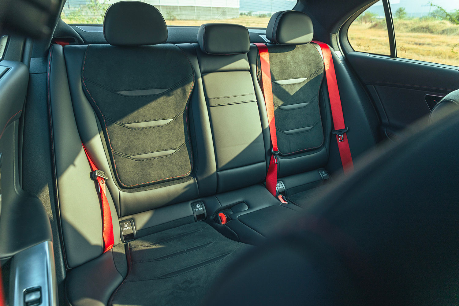 Mercedes-Benz C43 AMG Rear Seats