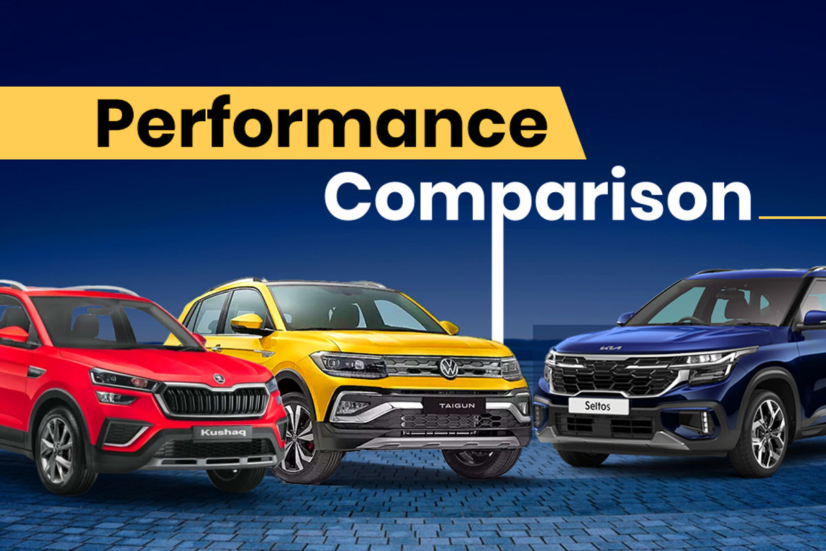 Volkswagen Taigun, Kia Seltos, Skoda Kushaq Volkswagen Taigun, Kia Seltos, Skoda Kushaq