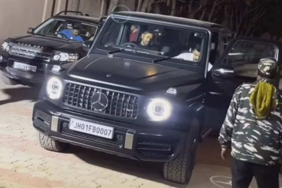 M S Dhoni's Mercedes AMG G 63