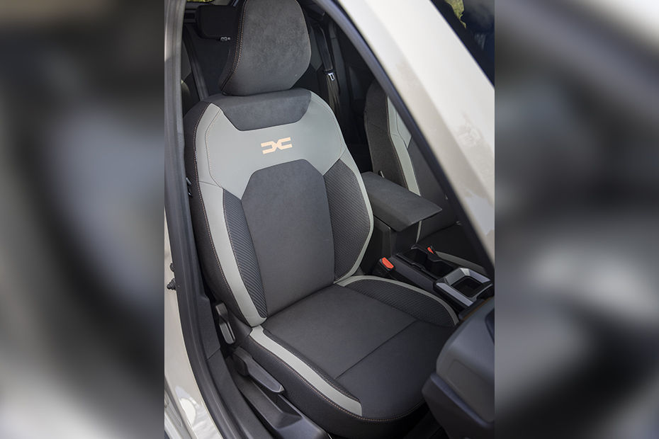 New Renault Duster seat upholstery