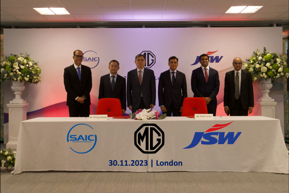 JSW & SAIC JV