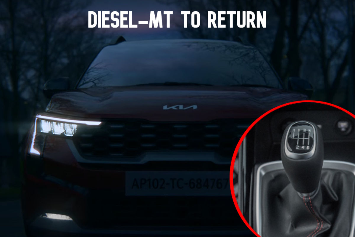 2024 Kia Sonet to get diesel-manual option