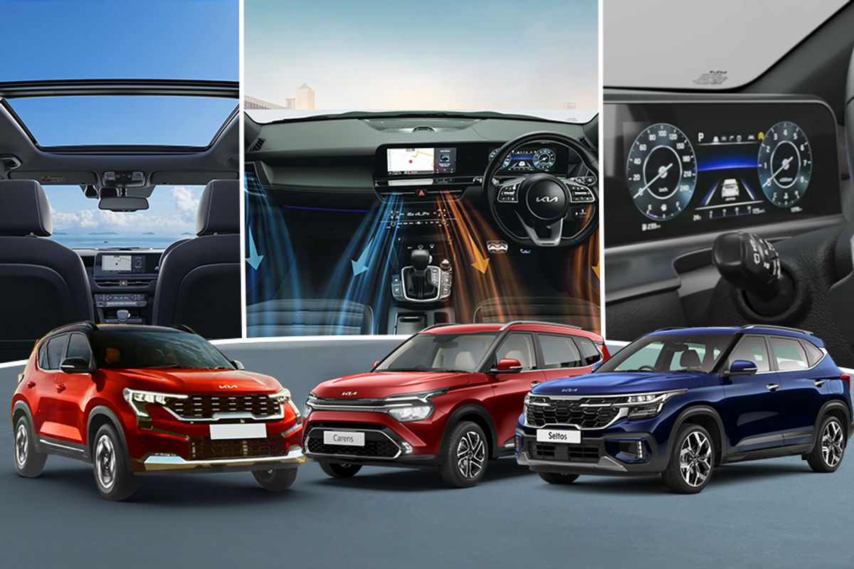 New features introduced on made-in-India Kia cars in 2023