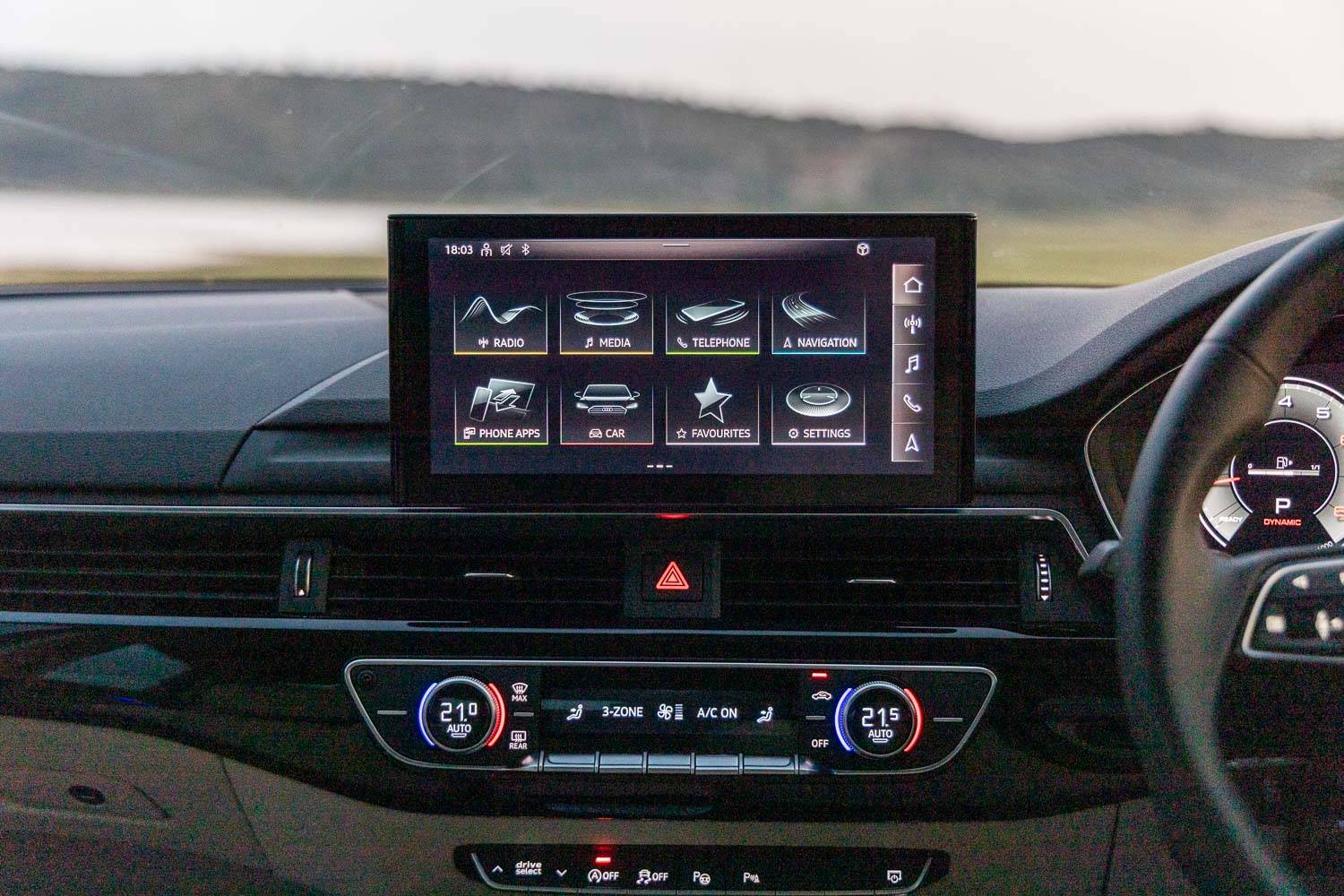 Audi A4 10-inch Touchscreen