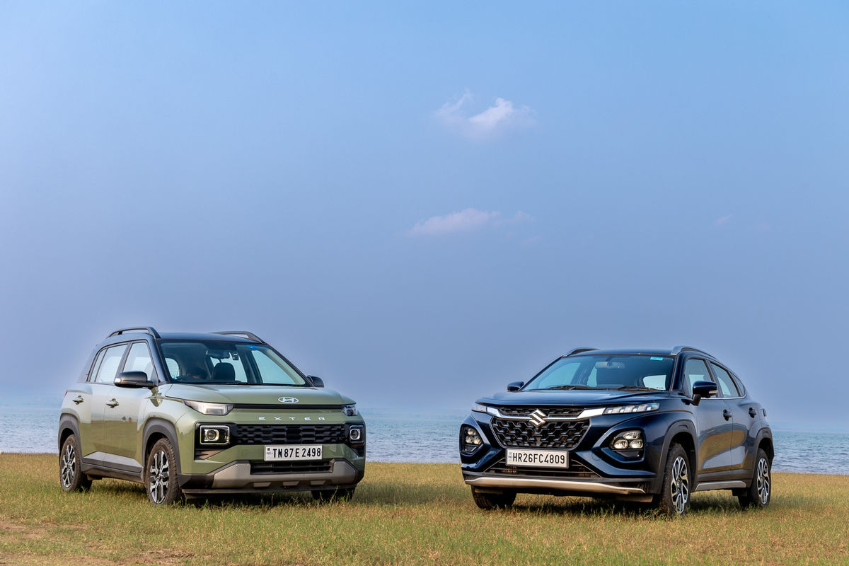Hyundai Exter vs Maruti Fronx Hyundai Exter vs Maruti Fronx