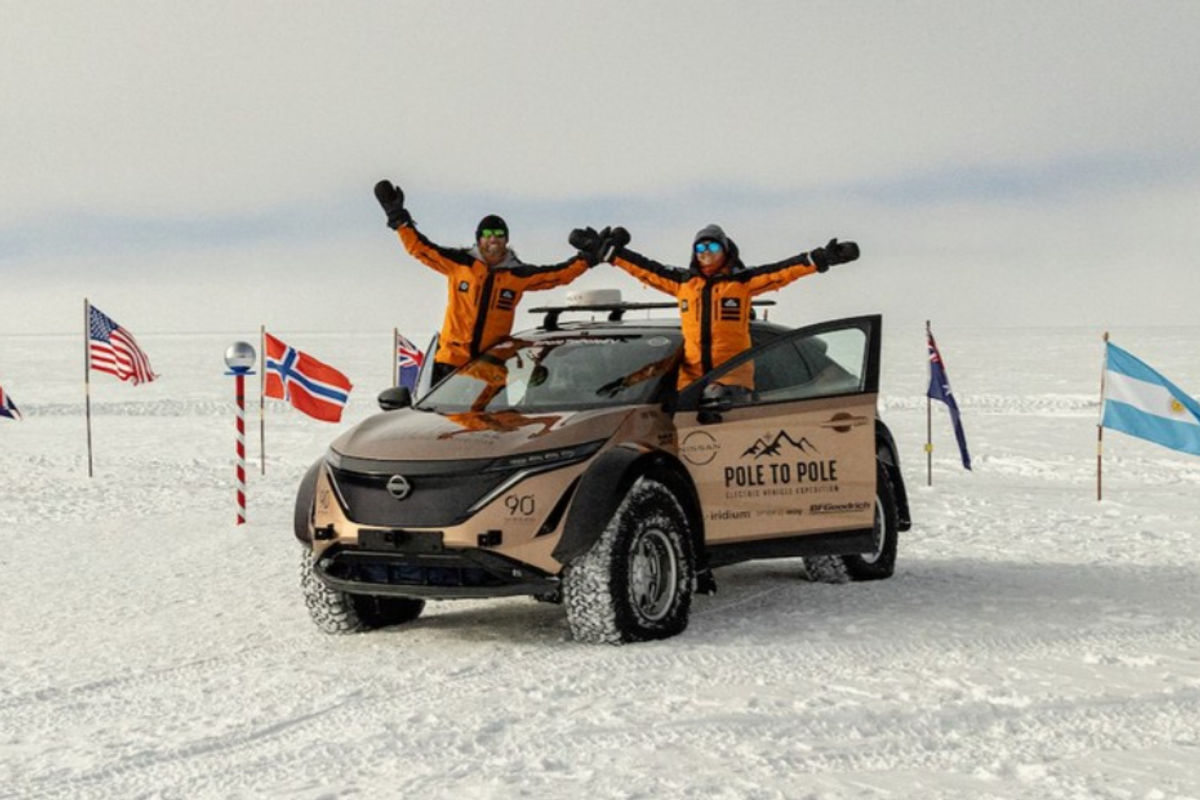 Nissan Ariya: North To South Pole Nissan Ariya: North To South Pole
