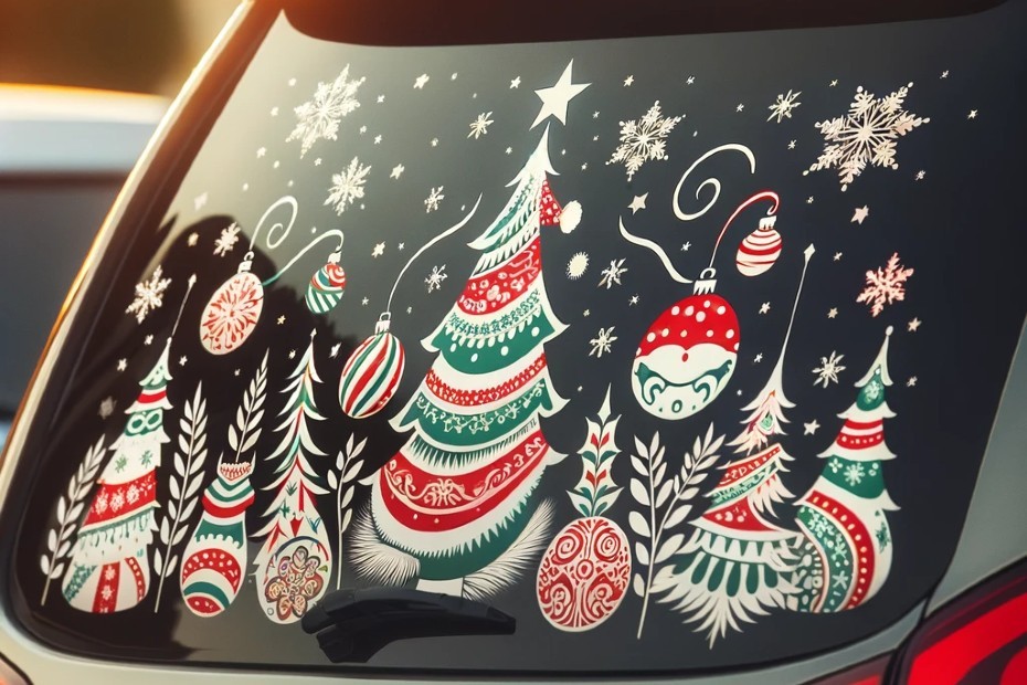 A Guide To Decorating Your Car For Christmas (The Safe Way)