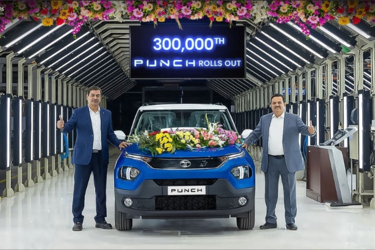 Tata Punch Crosses 3 Lakh Units Sales Milestone