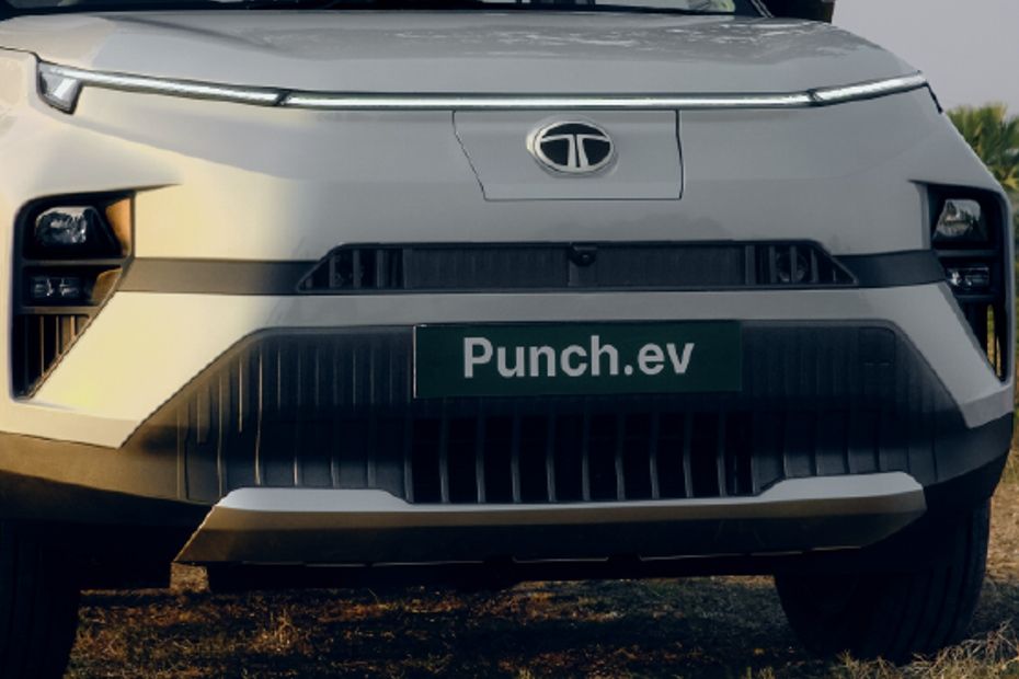 Tata Punch EV headlamps