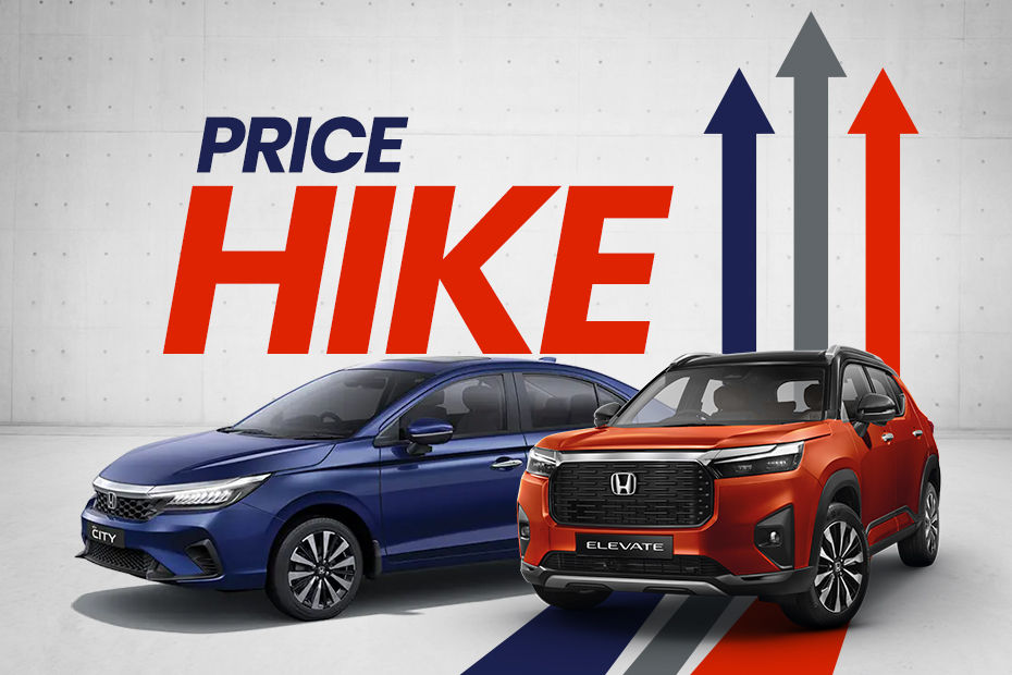 Honda Elevate and City price hike