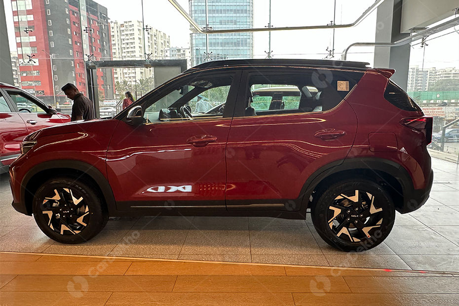 Kia Sonet Facelift Side Kia Sonet Facelift Side