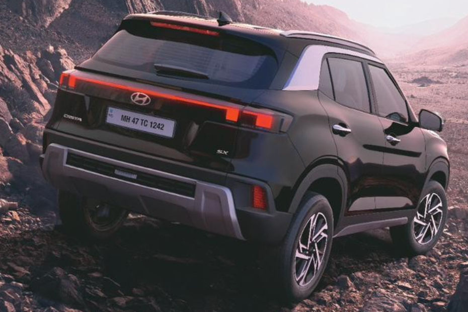 2024 Hyundai Creta rear 2024 Hyundai Creta rear