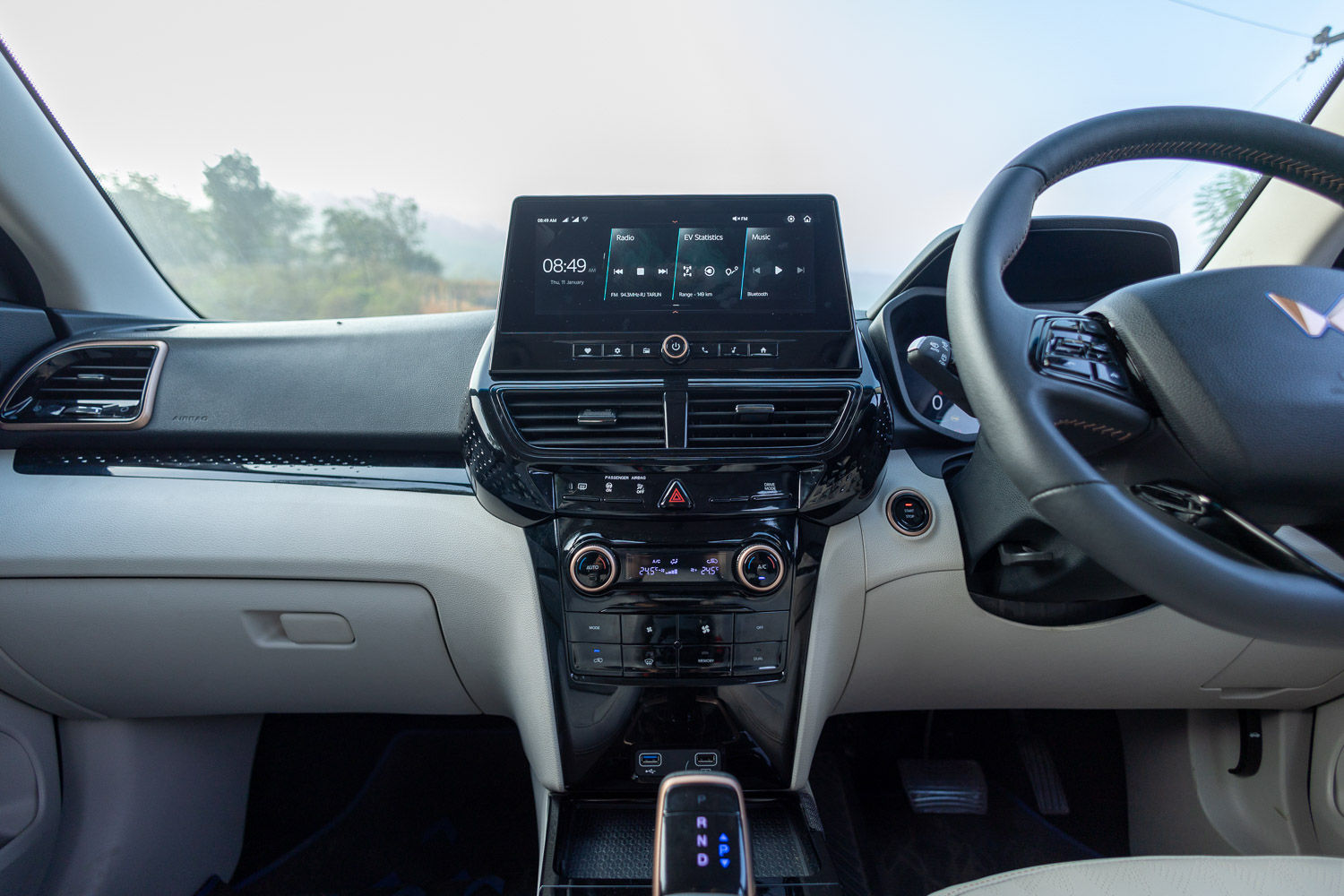 Mahindra XUV400 EV Centre Console