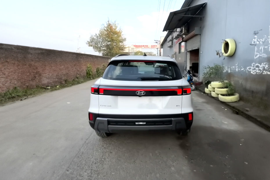 2024 Hyundai Creta Rear 2024 Hyundai Creta Rear