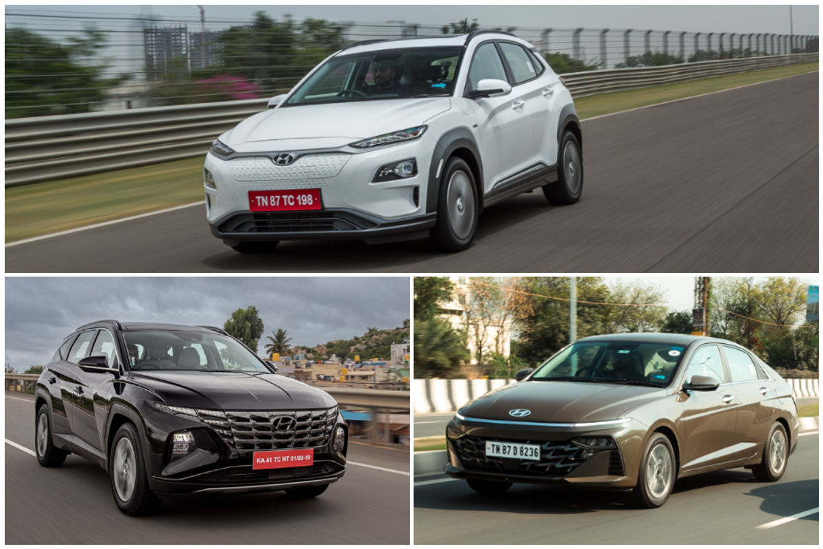 Hyundai Tucson, Kona, Verna