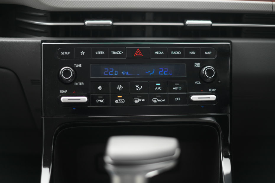 2024 Hyundai Creta revised climate control panel