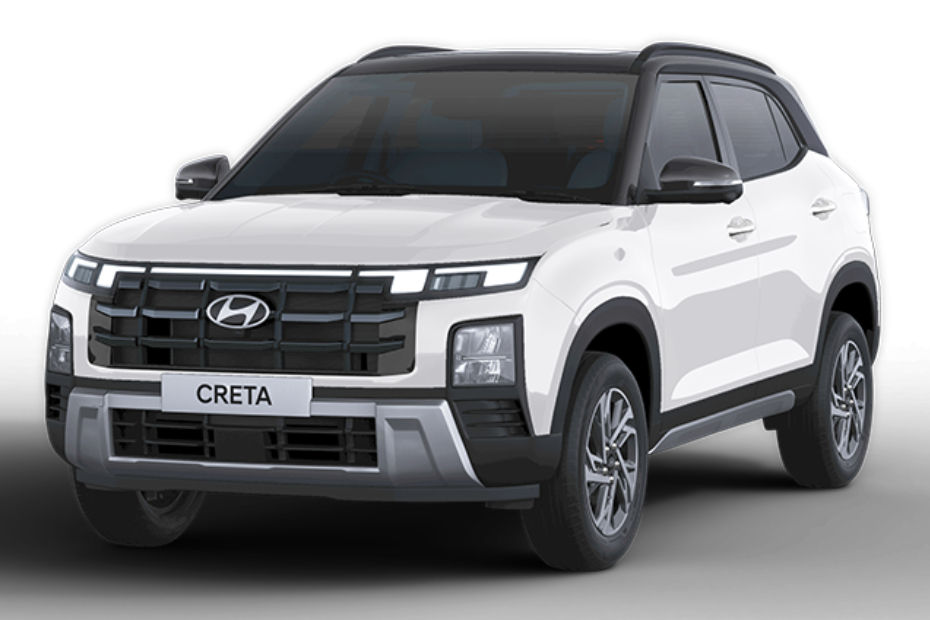2024 Hyundai Creta Atlas White Dual-tone