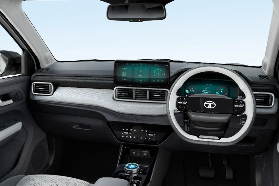 Tata Punch EV cabin Tata Punch EV cabin