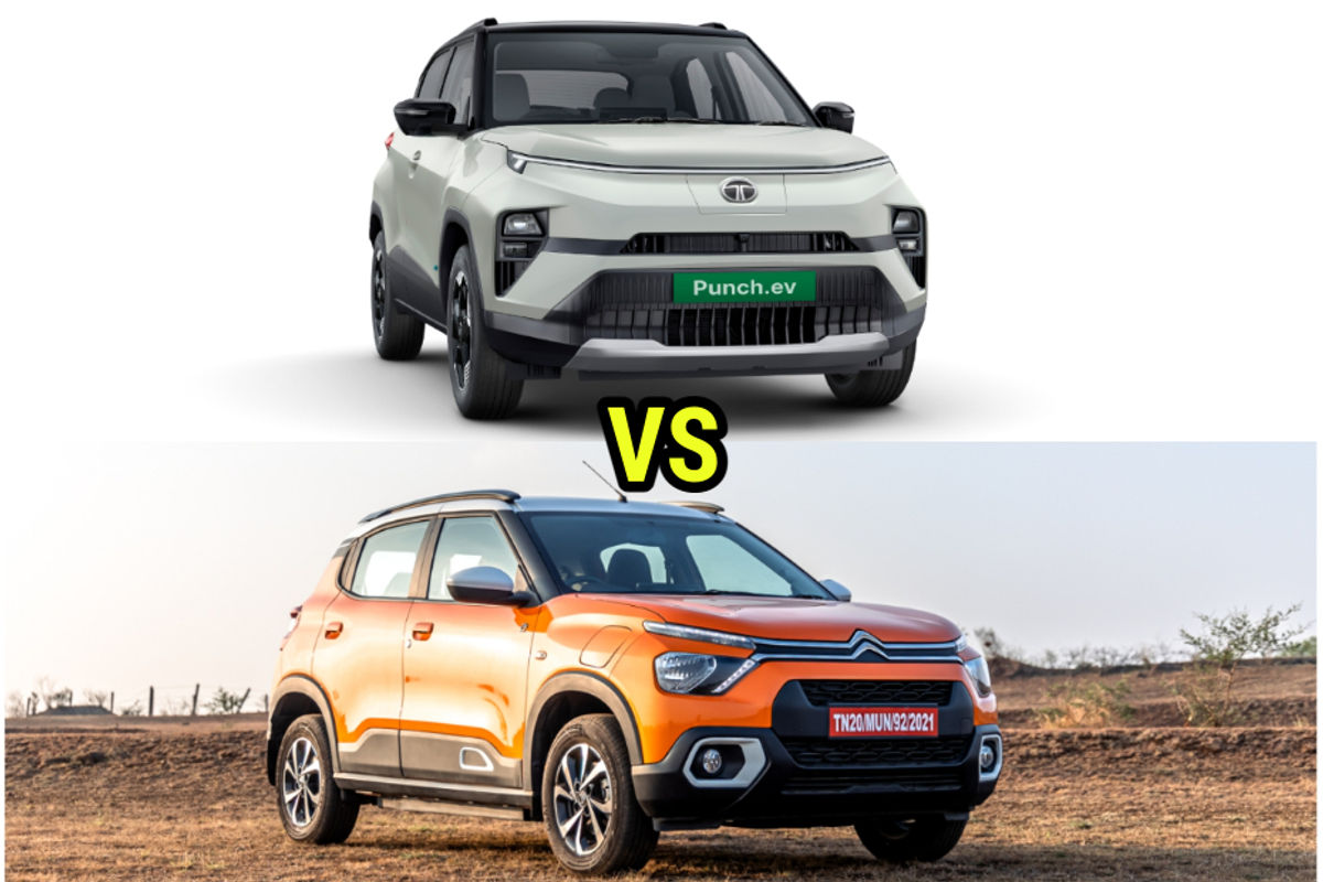 Tata Punch EV vs Citroen eC3