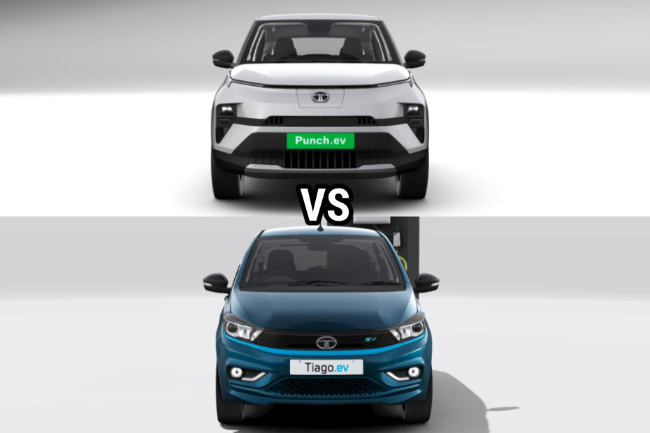 Tata Punch EV Smart vs Tata Tiago EV XZ+ 